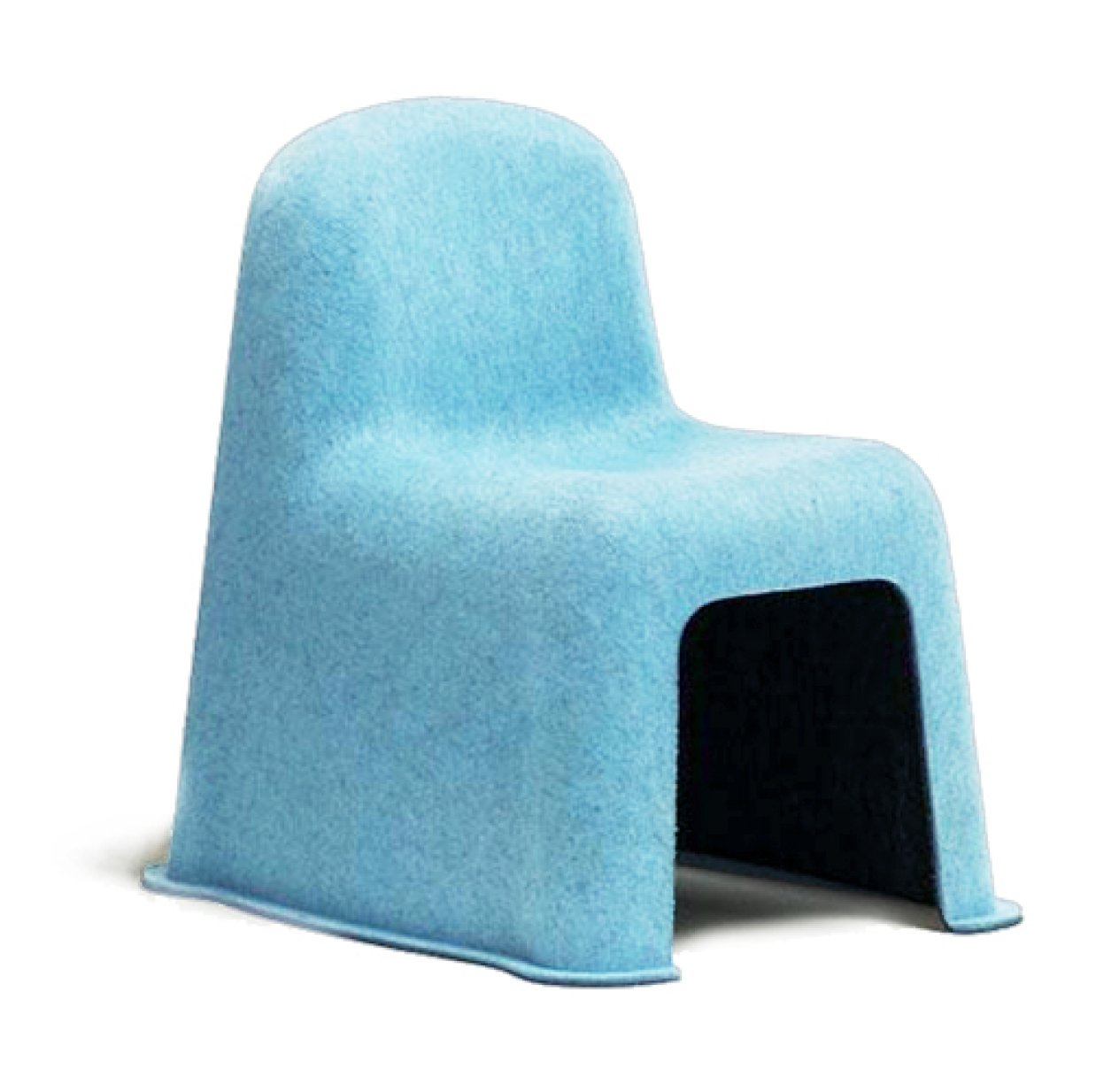 Chaise enfant Little Nobody - Bleu